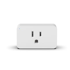 Versa LAMP-ZW2 Z-Wave 800 Long Range plug-in dimmer, 908.42 MHz, on a white background