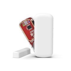 Versa MINI-345 345 MHz wireless door and window sensor on a white background